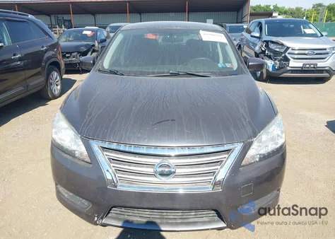 2014 Nissan Sentra S/Sv/Sr/Sl z USA, uszkodzony, nr VIN 3N1AB7APOEL625689